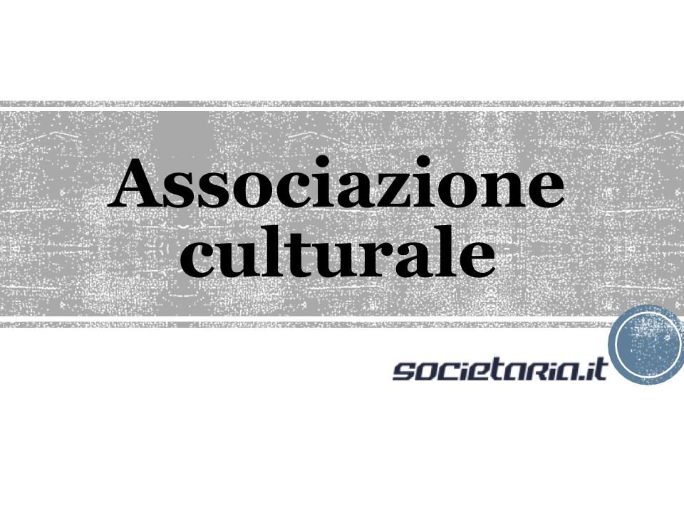 associazione culturale